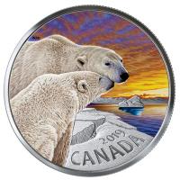 Kanada - 20 CAD Fauna: Eisbren 2019 - 1 Oz Silber
