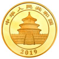 China - 800 Yuan Panda 2019 - 50g Gold PP