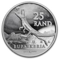 Sdafrika - 25 Rand Natura Archosaur 2019 - 1 Oz Silber