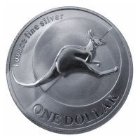 Australien - 1 AUD Silver Kangaroo 2004 - 1 Oz Silber