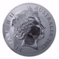 Australien - 1 AUD Silver Kangaroo 2007 - 1 Oz Silber