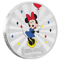 Niue - 2 NZD Disney Minnie Mouse Carnival Karneval 2019 - 1 Oz Silber