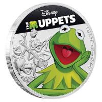 Niue - 2 NZD Disney Muppets: Kermit der Frosch - 1 Oz Silber
