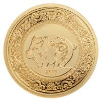 Mongolei - Lunar Jahr des Schweins 2019 - Gold PP