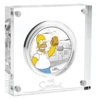 Tuvalu - 1 TVD The Simpsons Homer 2019 - 1 Oz Silber PP