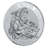 Grobritannien - 10 GBP St. Georg der Drachentter (Valiant) 2019 - 10 Oz Silber