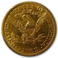 USA - 5 USD Liberty / Kopf - Goldmnze