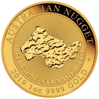 Australien - 100 AUD Australian Nugget 2019 - 1 Oz Gold