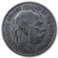 Ungarn - 1 Korona/Kronen (Diverse) - 4,175g Silber