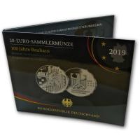 Deutschland - 20 EUR 100. Jahre Bauhaus 2019 - Silber Spiegelglanz