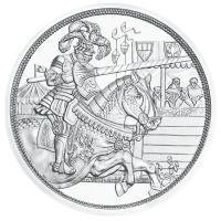 sterreich - 10 Euro Ritterlichkeit 2019 - Silber PP Color