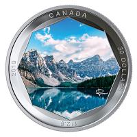 Kanada - 30 CAD McKinnon Photo Series: Moraine Lake - 2 Oz Silber