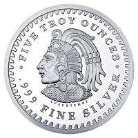 USA - Aztekenkalender - 5 Oz Silber