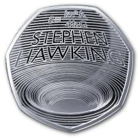 Großbritannien - 0,5 GBP Stephen Hawking 2019 - Silber PP