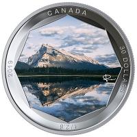 Kanada - 30 CAD McKinnon Photo Series: Mount Rundle - 2 Oz Silber