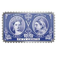 Kanada - 0,50 CAD Briefmarken: Knigin Victoria 2019 - 1 Oz Silber