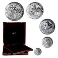 Kanada - 475 CAD Maple Master Collection - 5 Coin Set Silber PP