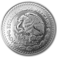 Mexiko Libertad Siegesgöttin 2011 1/2 Oz Silber Rückseite