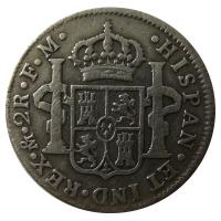 Mexiko - 2 Reales Carlos IV 1799 - Silbermnze