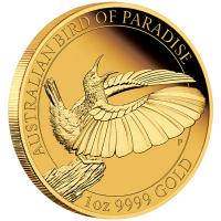 Australien - 100 AUD Bird of Paradise 2019 - 1 Oz Gold PP