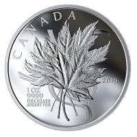 Kanada - 20 CAD Beloved Maple Leaf 2019 - 1 Oz Silber