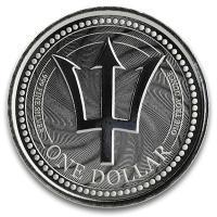Barbados - 1 Dollar Trident Dreizack 2019 - 1 Oz Silber