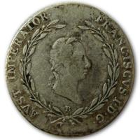sterreich - 20 Kreuzer Franz I 1826B - Silber