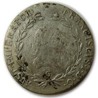 sterreich - 20 Kreuzer Franz I 1809G - Silber