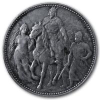 Ungarn - 1 Korona/Kronen Millenium 1896 - Silber