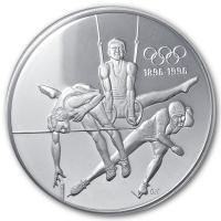 Kanada - 15 CAD Olympiade Sportler 100 Jahre IOC 1992 - Silber PP