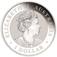 Australien 1 AUD Emu 2019 1 Oz Silber Rückseite