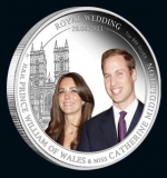 Royal Wedding William & Catherine - 1 Oz Silber - PP, CoA, Box