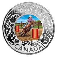 Kanada - 3 CAD Kanadaserie: Rodeo - Silber Proof