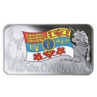 Kanada - 25 CAD Persnliche Flagge Elizabeth II 2019 - Silber PP