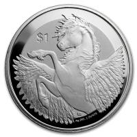 British Virgin Islands - 1 Dollar Pegasus 2019 - 2 Oz Silber