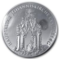 Deutschland - 300 Geb. Zimmermann / Hauptaltar Johanniskirche Landsberg - Silbermedaille