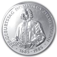 Deutschland - 300 Geb. Zimmermann / Hauptaltar Johanniskirche Landsberg - Silbermedaille