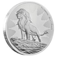Niue - 2 NZD Disney König der Löwen 2019 - 1 Oz Silber
