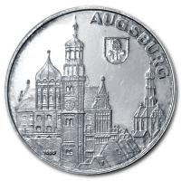 Deutschland - Stadt Augsburg - Silbermedaille