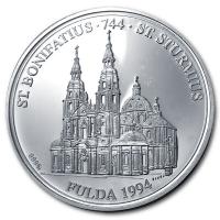 Deutschland - 1250 Jahre Fulda 1994 - Silbermedaille