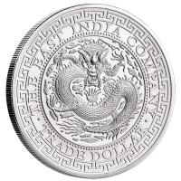 St. Helena - 1 Pfund Chinese Trade Dollar - 1 Oz Silber