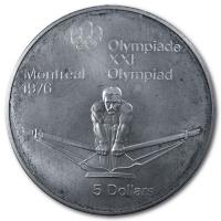Kanada - 5 CAD Olympiade Montreal (Diverse) - 24,3g Silber