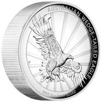 Australien - 8 AUD Wedge Tailed Eagle 2019 - 5 Oz Silber PP HR