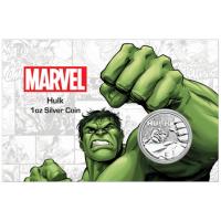 Tuvalu - 1 TVD Marvel Hulk COMIC Blister 2019 - 1 Oz Silber