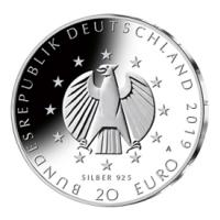 Deutschland - 20 EUR 100 Jahre Reichsverfassung 2019 - Silber Spiegelglanz