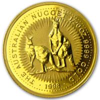 Australien - 5 AUD Knguru 1998 - 1/20 Oz Gold