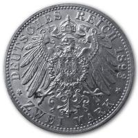 Deutsches Kaiserreich - 2 Mark Otto Bayern - 10g Silber