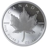 Kanada - 10 CAD Pulsierender Maple Leaf 2019 - 2 Oz Silber