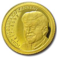 Palau - 1 USD John F. Kennedy  1917 bis 2007 - Gold PP