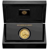 USA - 100 USD American Liberty 2019 - 1 Oz Gold PP HR